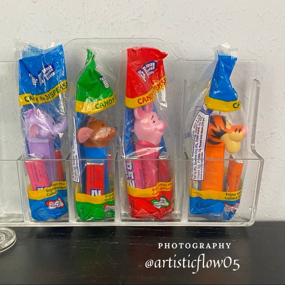 NEW RETIRED 2004 PEZ Roo & Lumpy w Piglet & Tigger - Picture 3 of 7